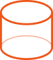 Geometric Cylinder Icon Icon